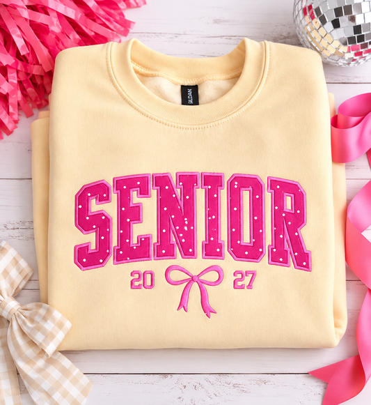 SENIOR Applique Sweatshirt