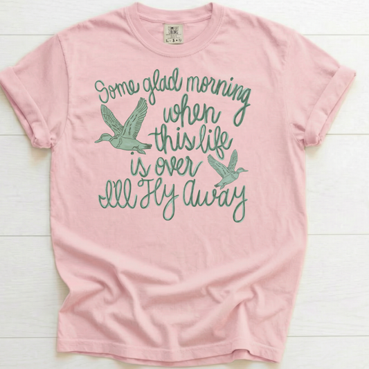 I'll Fly Away Printed T-shirt