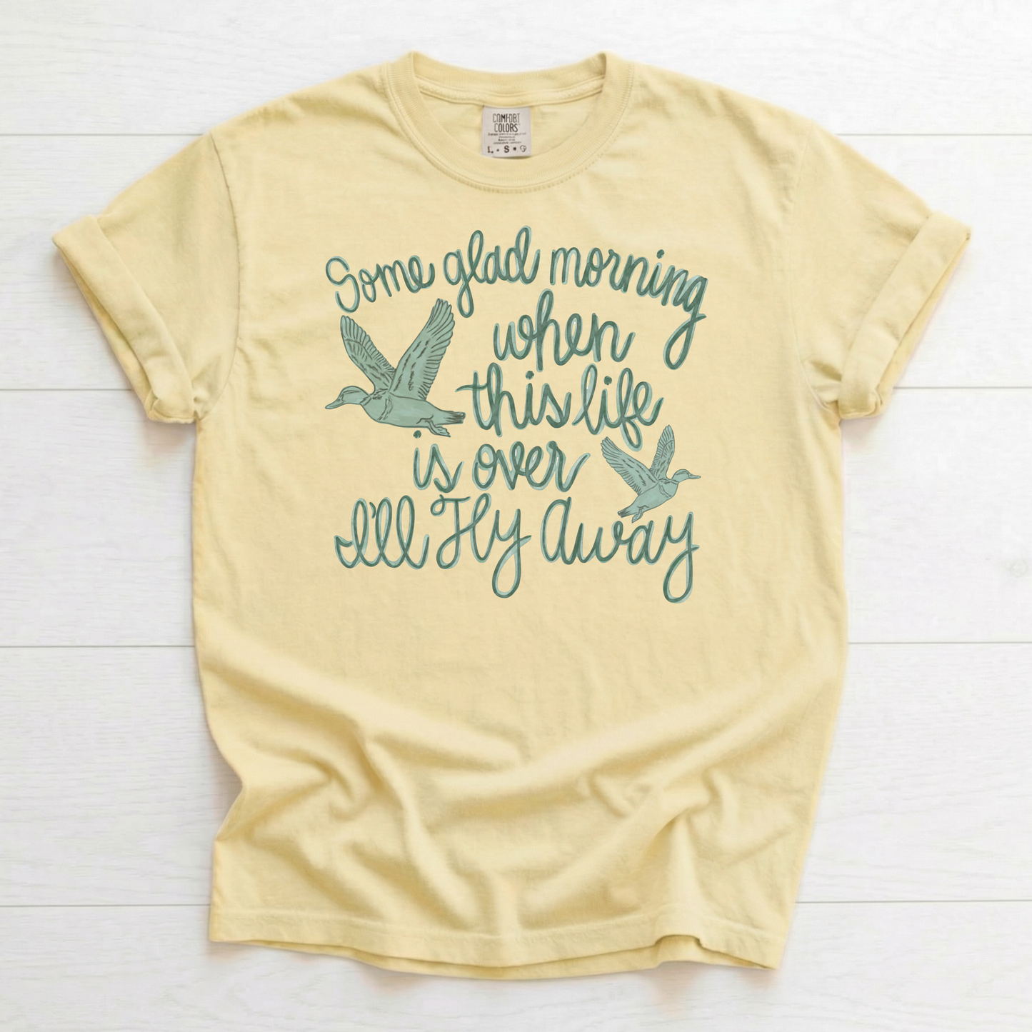 I'll Fly Away Printed T-shirt