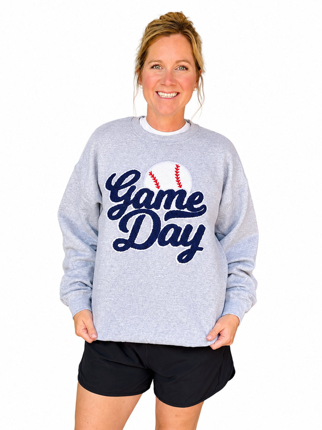 Game Day Chenille Patch Sweatshirt