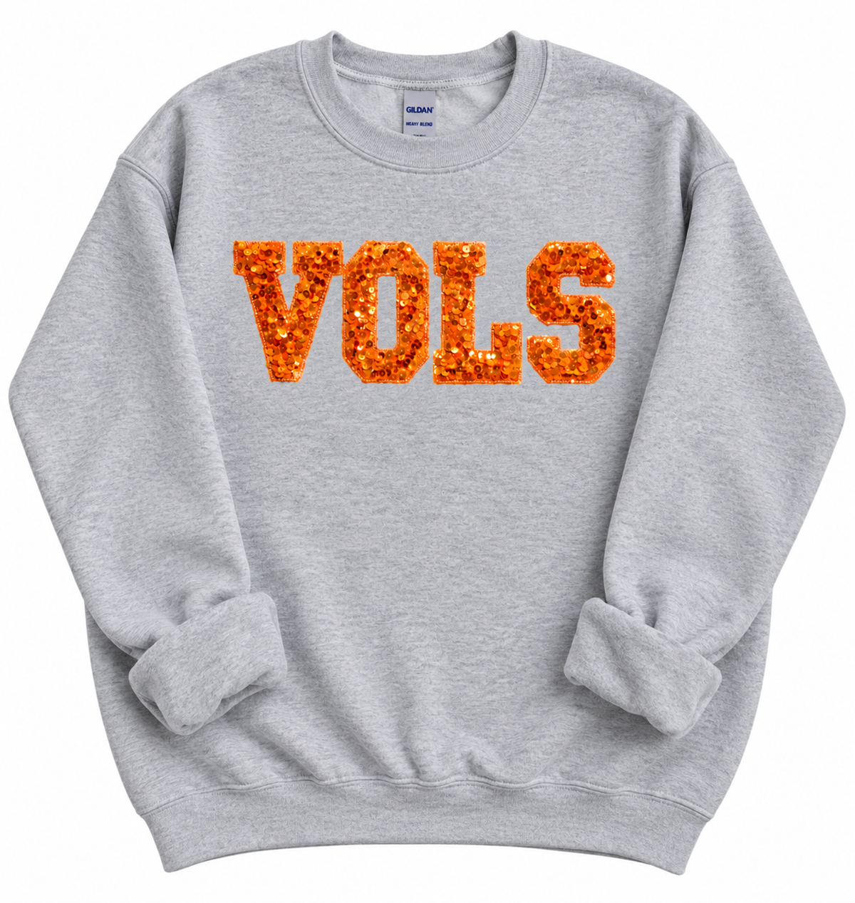 VOLS Sequin Sweatshirt Youth and Adult