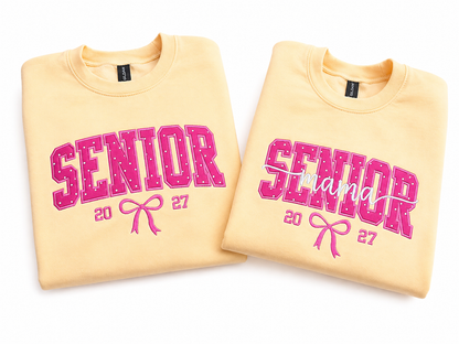 SENIOR MAMA Applique Sweatshirt