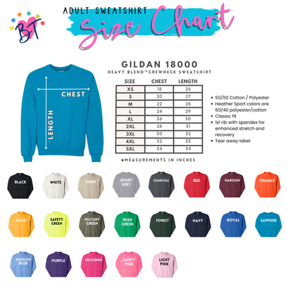 Adult Yarn Sweatshirt