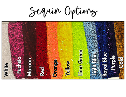 Sequin Baseball Tank