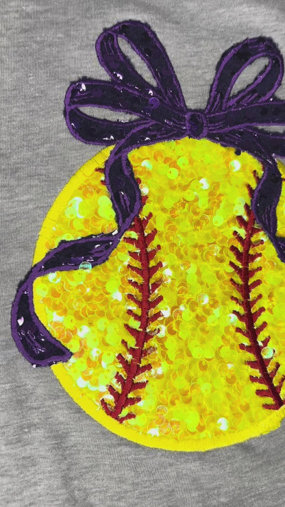 Sequin Softball Tank