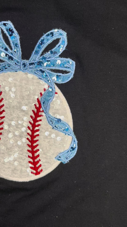 Sequin Baseball Tank
